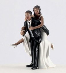 Hooked On Cake Topper, Fishing Couple, Sports Couple,Wedding Cake Topper,  LT1453